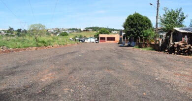 As ruas dos Bairros Vila União, São Jorge, Jardim Tarumã e São Pedro foram concluídas